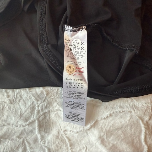 Nasty Gal Black One-Shoulder Drape Shoulder Dress - Picture 9 of 10